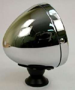 Raydot wing mirror, chrome steel