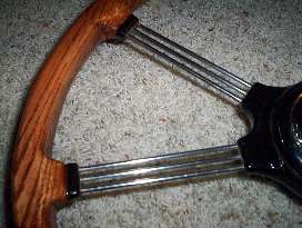 hand made wood wheel