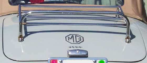 MGA aftermarket luggage rack