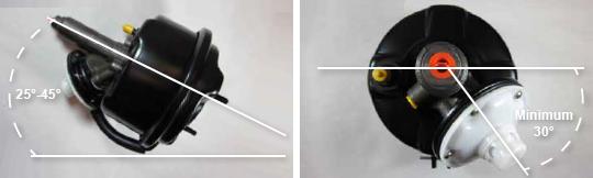 Brake Booster Orientation