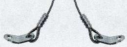 short cable with lifting brackets