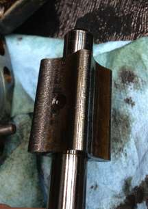 worn oil pump inner rotor