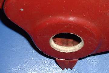 cover with felt seal, front