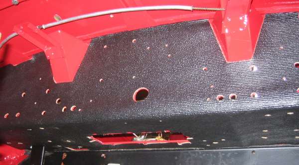 Firewall pad from MGA Coupe