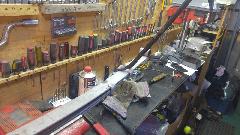 leaf spring disassembled