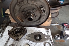 rear hub socket fabricated