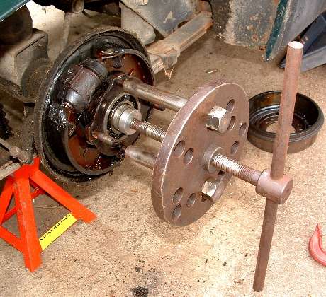 Hub Puller, factory special tool